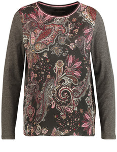 Top with Silky Front