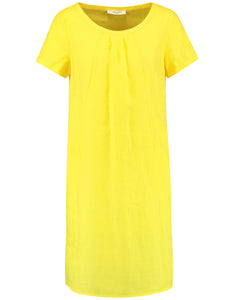 Yellow Linen Dress - ELIZABETH SCHINDLER