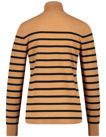 Turtleneck with Stripes