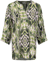 Tunic Blouse with Print