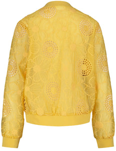 Jacket with Broderie Anglaise