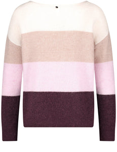 Pullover with Block Stripes