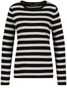 Pullover with Stripes