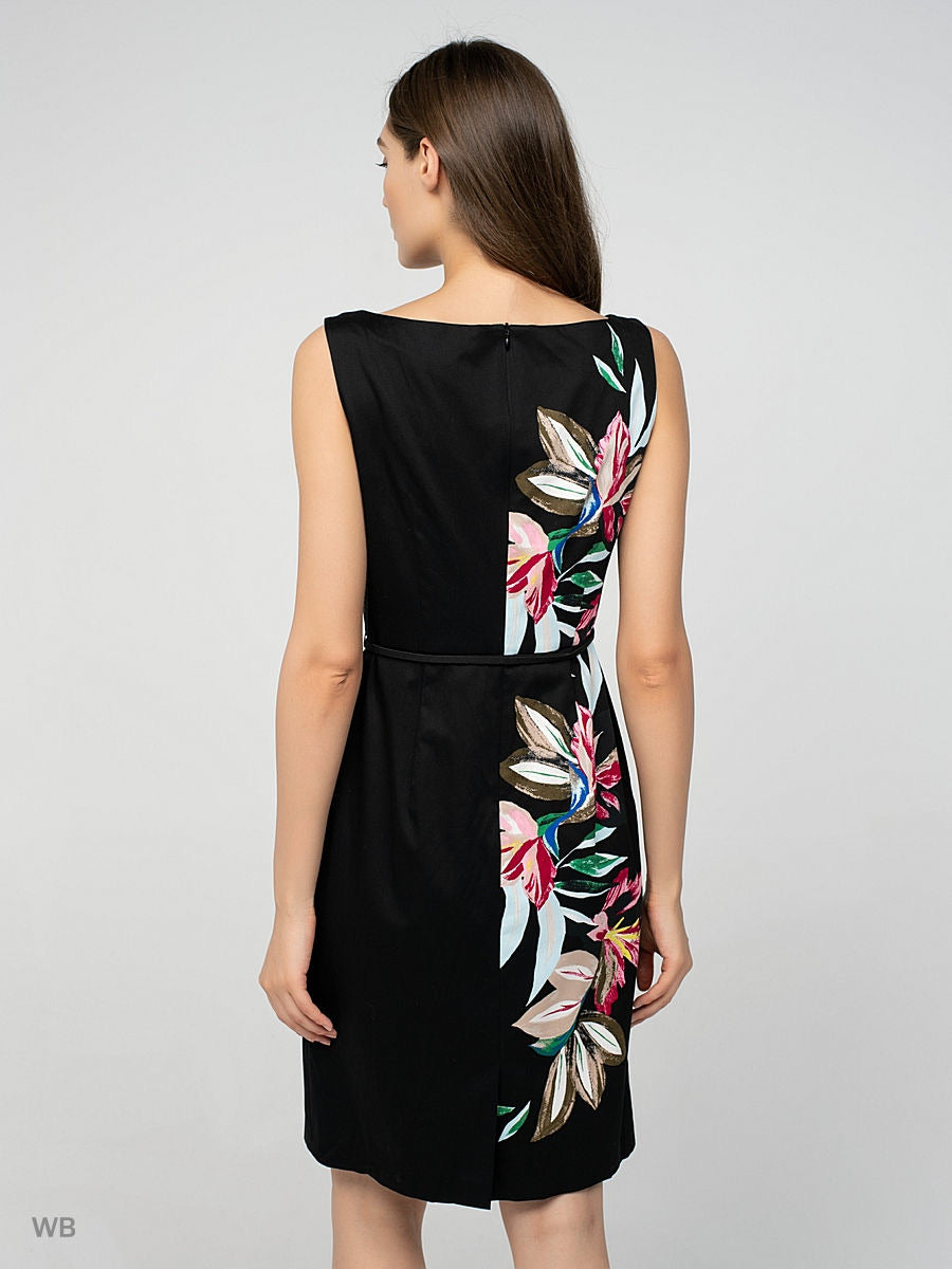 Dress with an Artistic Print