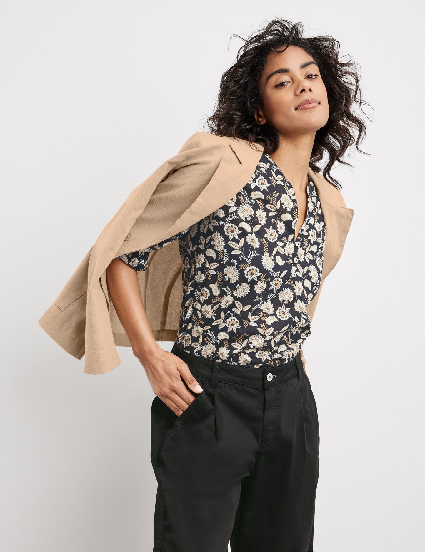 Linen Blend Jacket