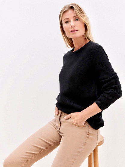 Cotton Pullover (Black)