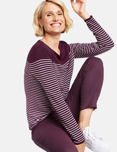 Pullover with Stripes - ELIZABETH SCHINDLER