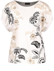 Top with Floral Print
