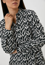 Blouse with a Geometric Pattern