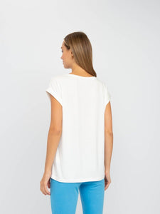 Top with Silky Front