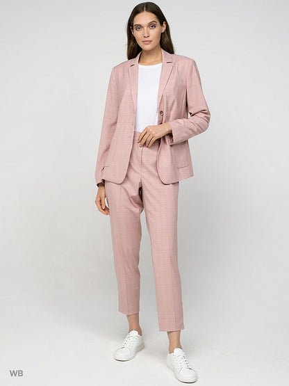 Check Blazer - ELIZABETH SCHINDLER