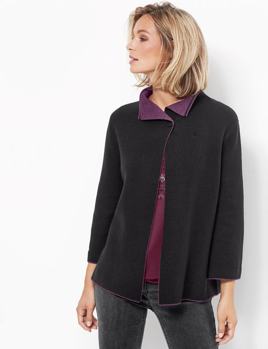 Cape-style Cardigan