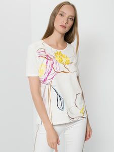 Top with Print - ELIZABETH SCHINDLER