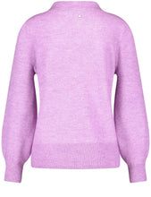 Pullover with Balloon Sleeves