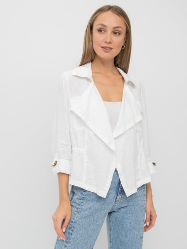 Casual Linen Jacket