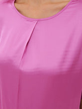 Blouse with Silky Front