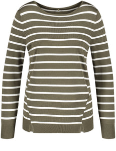 Pullover with Stripes