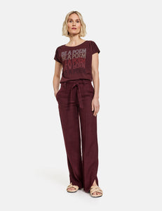 Classic Fit Linen Trouser