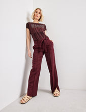 Classic Fit Linen Trouser