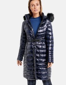 Navy Blue Coat - ELIZABETH SCHINDLER
